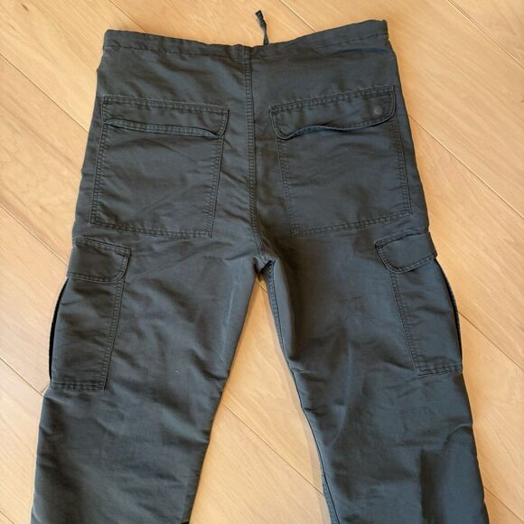 Vintage Levis Silver Tab Cargo Pants 37 Dark Gray 90s Baggy Streetwear Skater - Picture 7 of 10